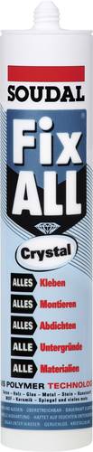 Soudal FIX ALL CRYSTAL Dichtklebstoff Herstellerfarbe Glasklar 83111104 290ml von Soudal