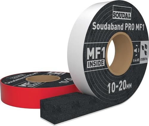 Soudal Multifunktionsdichtband SOUDABAND PRO MF1 83/10-20mmxL6m schwarz Rl. Soudal Multifunktionsdichtband SOUDABAND PRO MF1 83/10-20mmxL6m schwarz Rl. von Soudal