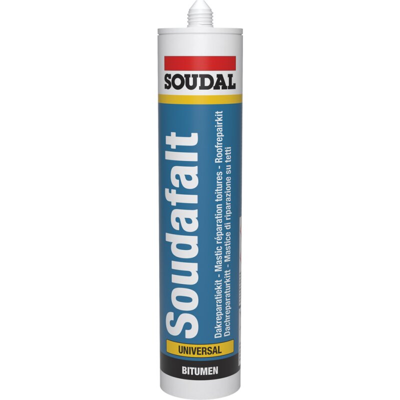 Soudal SOUDAFALT Dachdichtstoff Bitumendichtstoff Reparaturmasse schwarz 310 ml Soudal SOUDAFALT Dachdichtstoff Bitumendichtstoff Reparaturmasse schwarz 310 ml von Soudal N.V.