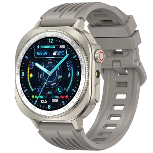 Soudorv Smartwatch (Annehmen/Tätigen von Anrufen), Fitness-Aktivitätstracker, IP68 wasserdicht von Soudorv