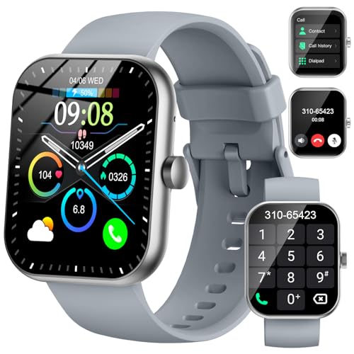Soudorv Smartwatch für Damen und Herren, Fitnessuhr mit Anrufannahme/Anrufannahme, Sport-Fitness-Tracker von Soudorv