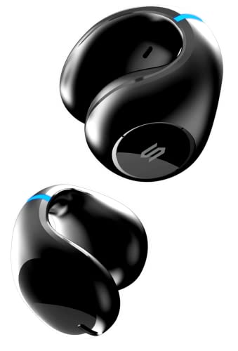 Soul OPENEAR S-Clip-On-Ohrhörer mit räumlichem Klang, ganztägiger Komfort, offenes Ohr-Sicherheitsdesign, lange Akkulaufzeit, Unterhaltungsmodus mit geringer Latenz, für den aktiven und Bürogebrauch von Soul Electronics