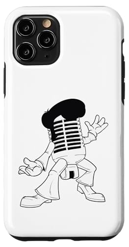 Funky Microphone Groove-Charakter Hülle für iPhone 11 Pro Funky Microphone Groove-Charakter Hülle für iPhone 11 Pro von Soul Spin Artworks