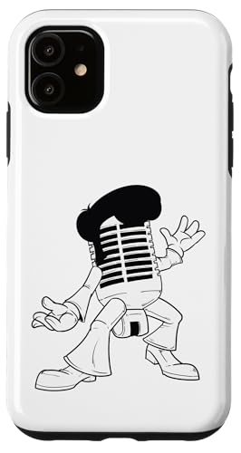Funky Microphone Groove-Charakter Hülle für iPhone 11 Funky Microphone Groove-Charakter Hülle für iPhone 11 von Soul Spin Artworks
