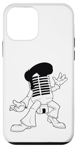 Funky Microphone Groove-Charakter Hülle für iPhone 12 mini von Soul Spin Artworks