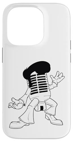 Funky Microphone Groove-Charakter Hülle für iPhone 14 Pro Funky Microphone Groove-Charakter Hülle für iPhone 14 Pro von Soul Spin Artworks