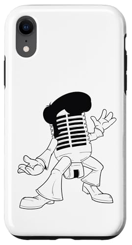 Funky Microphone Groove-Charakter Hülle für iPhone XR Funky Microphone Groove-Charakter Hülle für iPhone XR von Soul Spin Artworks