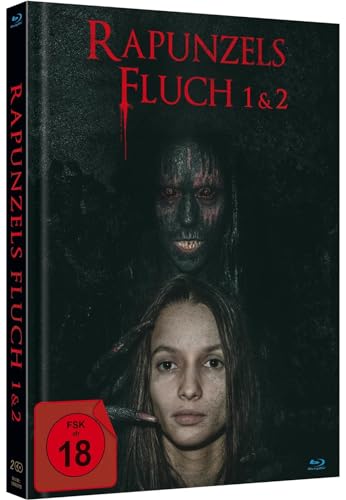 Rapunzels Fluch 1+2 - Limited Mediabook Cover A (Doppel Blu-ray, Uncut Fassung, Special Edition mit viel Bonusmaterial, Sonderauflage auf 500 Stück limitiert) von Soulfood Music Distribution (Film)