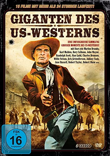 Giganten des US Westerns - Deluxe Edition (15 Filme auf 6 DVDs) von Soulfood Music Distribution / DVD