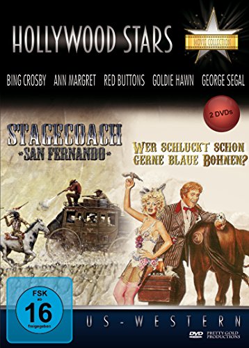 Hollywood Stars - Western Collection 2 (Stagecoach+Wer schluckt schon gerne blaue Bohnen) [2 DVDs] von Soulfood Music Distribution / DVD