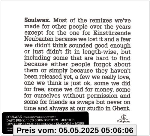 Most of the Remixes von Soulwax
