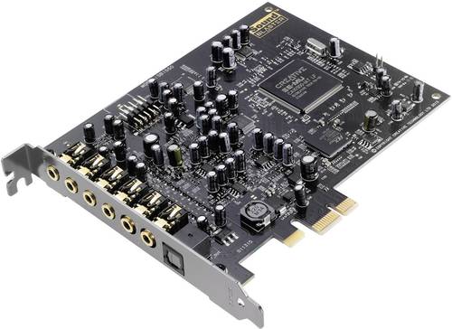 Sound Blaster 7.1 Soundkarte, Intern SoundBlaster Audigy RX PCIe x1 Digitalausgang von Sound Blaster