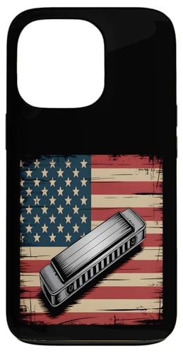 American Flag Mundharmonika Vintage Blues Hülle für iPhone 13 Pro American Flag Mundharmonika Vintage Blues Hülle für iPhone 13 Pro von Sound Vibes Studio