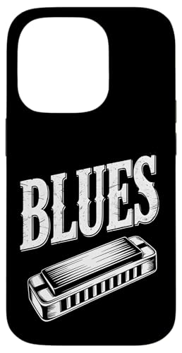 Blues Mundharmonika Vintage Hülle für iPhone 14 Pro Blues Mundharmonika Vintage Hülle für iPhone 14 Pro von Sound Vibes Studio