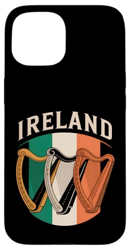 Irland Harfe Hülle für iPhone 15 Irland Harfe Hülle für iPhone 15 von Sound Vibes Studio