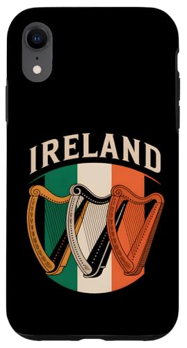 Irland Harfe Hülle für iPhone XR Irland Harfe Hülle für iPhone XR von Sound Vibes Studio