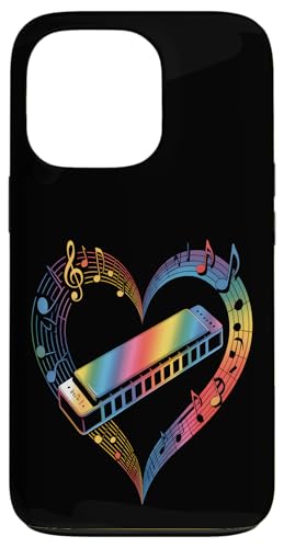 Mundharmonika Herz Music Lover Hülle für iPhone 13 Pro Mundharmonika Herz Music Lover Hülle für iPhone 13 Pro von Sound Vibes Studio