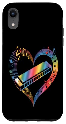Mundharmonika Herz Music Lover Hülle für iPhone XR Mundharmonika Herz Music Lover Hülle für iPhone XR von Sound Vibes Studio