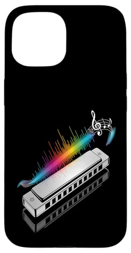 Mundharmonika Musik Hülle für iPhone 15 Mundharmonika Musik Hülle für iPhone 15 von Sound Vibes Studio