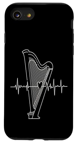 Mundharmonika Musik Hülle für iPhone SE (2020) / 7 / 8 von Sound Vibes Studio