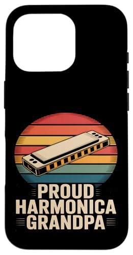 Stolze Mundharmonika Opa Vintage Hülle für iPhone 16 Pro Stolze Mundharmonika Opa Vintage Hülle für iPhone 16 Pro von Sound Vibes Studio