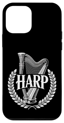 Vintage Harfe Wappen Klassisch Hülle für iPhone 12 mini Vintage Harfe Wappen Klassisch Hülle für iPhone 12 mini von Sound Vibes Studio