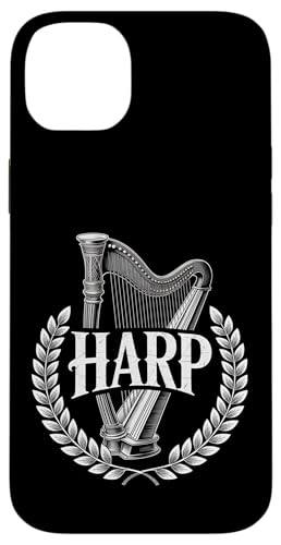 Vintage Harfe Wappen Klassisch Hülle für iPhone 14 Plus Vintage Harfe Wappen Klassisch Hülle für iPhone 14 Plus von Sound Vibes Studio