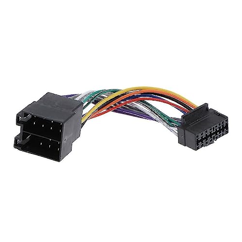 Sound-Way Kabel Adapter Stecker ISO kompatibel mit Autoradio JVC 16 Pin von Sound Way