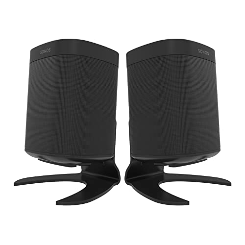 ONE, ONE SL, ONE Gen 2 & Play:1 Tischständer, Doppelpack, Schwarz, Kompatibel mit Sonos ONE & Play:1 Lautsprecher ONE, ONE SL, ONE Gen 2 & Play:1 Tischständer, Doppelpack, Schwarz, Kompatibel mit Sonos ONE & Play:1 Lautsprecher von Sound bass
