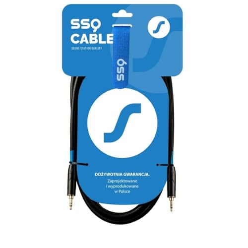 Sound station quality (SSQ) Audiokabel (3,5 mm) SS-1425 schwarz 2m von Sound station quality (SSQ)