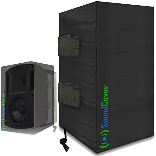 Staub/Sonne/Wasser Schutz für Outdoor Lautsprecher, Cover für Definitive Technologie AW 6500 und Klipsch aw-650 von Sound, Two Covers schwarz Staub/Sonne/Wasser Schutz für Outdoor Lautsprecher, Cover für Definitive Technologie AW 6500 und Klipsch aw-650 von Sound, Two Covers schwarz von SoundCover