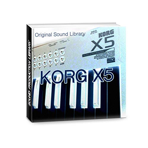 KORG X5X5D/X5DR/05R/W - Large Original Factory and NEW Created Huge Sound Library and Editors on CD or download von SoundLoad