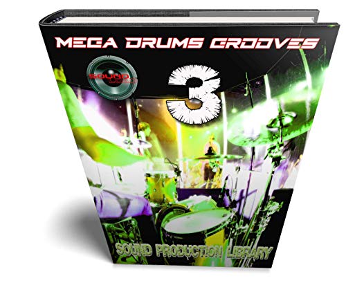MEGA DRUMS GROOVES 3 - Production Samples Library - Kits/Loops/Performances 8.5GB on 2DVDs/download von SoundLoad