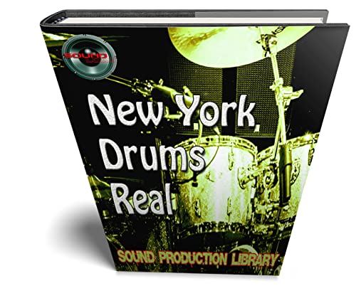 NEW YORK Drums Real - Perfect Original very useful 24bit Wave/Kontakt Studio Samples Library on DVD or download von SoundLoad