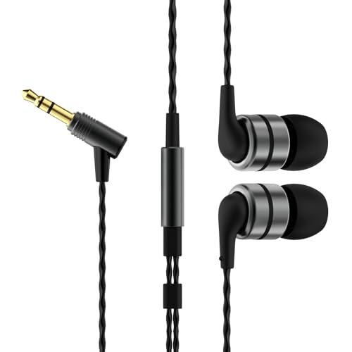 SoundMAGIC E80 In-Ear Headphones Earphones Wired Earbuds No Microphone Monitor HiFi, Noise Isolating, Pure Sound Comfortable Fit Black von SoundMAGIC