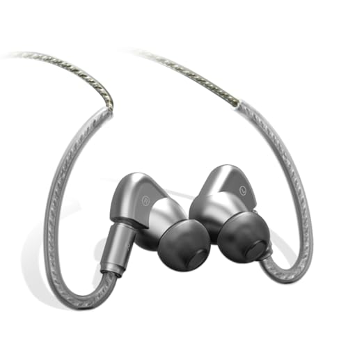 SoundMAGIC E90C High Fidelity Kopfhörer Smartphone Earbuds In Ear Noise Reduction Ohrhörer mit Mikrofon und Fernbedienung für Audiophile White von SoundMAGIC