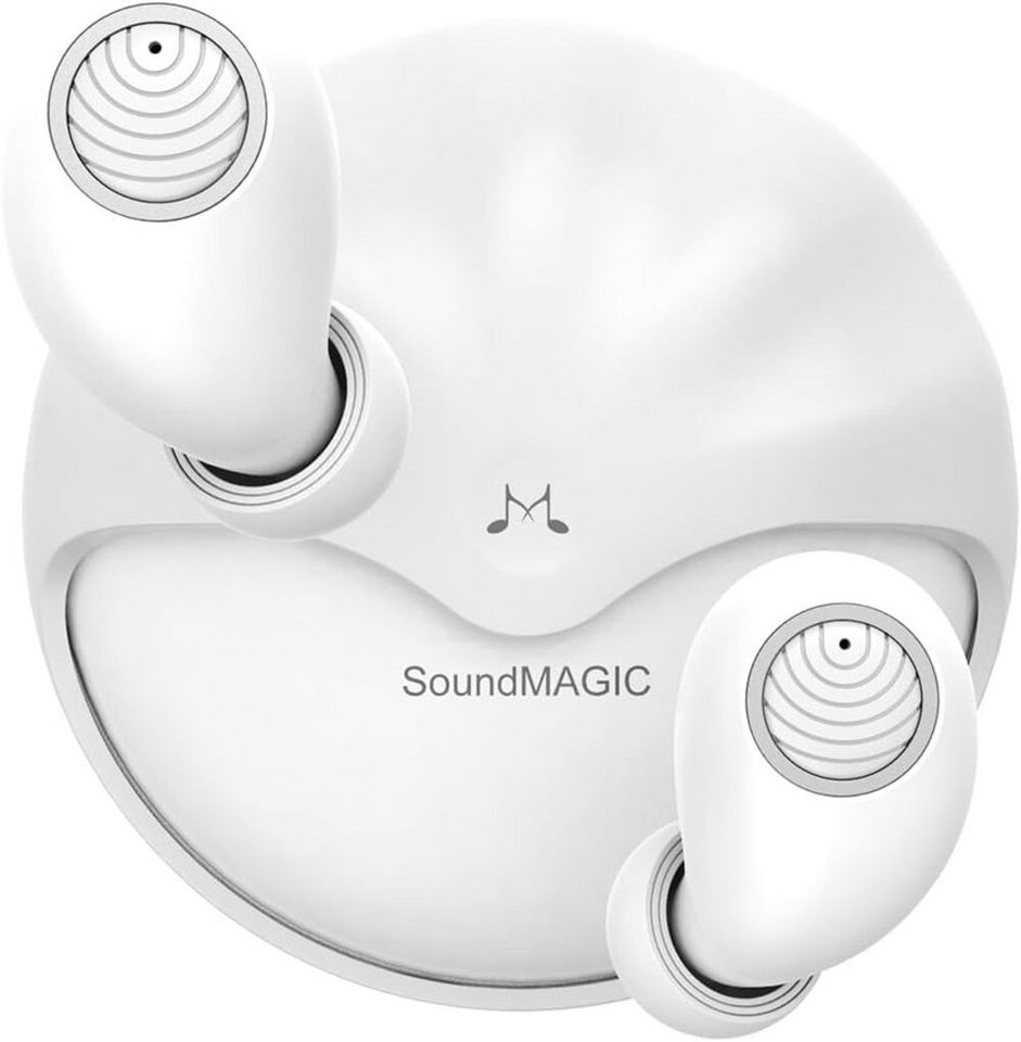 SoundMAGIC HiFi Stereo Einfache Bedienung automatische Verbindung IPX6Wasserdicht In-Ear-Kopfhörer (Automatische Verbindung beim Herausnehmen aus dem Ladecase und intuitive Steuerung per Touch-Funktion erleichtern das Anpassen von Musik, Lautstärke und Anrufen., Bluetooth, Fortschrittliche Bluetooth 5.2-Technologie sorgt stabile Verbindungen) SoundMAGIC HiFi Stereo Einfache Bedienung automatische Verbindung IPX6Wasserdicht In-Ear-Kopfhörer (Automatische Verbindung beim Herausnehmen aus dem Ladecase und intuitive Steuerung per Touch-Funktion erleichtern das Anpassen von Musik, Lautstärke und Anrufen., Bluetooth, Fortschrittliche Bluetooth 5.2-Technologie sorgt stabile Verbindungen) von SoundMAGIC