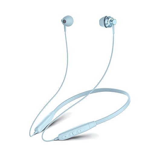 SoundMAGIC S20BT Bluetooth-Kopfhörer mit Nackenbügel, drahtlose Ohrhörer, HiFi-Stereo-In-Ear-Headset mit Mikrofon, leichte Sport-Kopfhörer, Lange Wiedergabezeit, blau SoundMAGIC S20BT Bluetooth-Kopfhörer mit Nackenbügel, drahtlose Ohrhörer, HiFi-Stereo-In-Ear-Headset mit Mikrofon, leichte Sport-Kopfhörer, Lange Wiedergabezeit, blau von SoundMAGIC