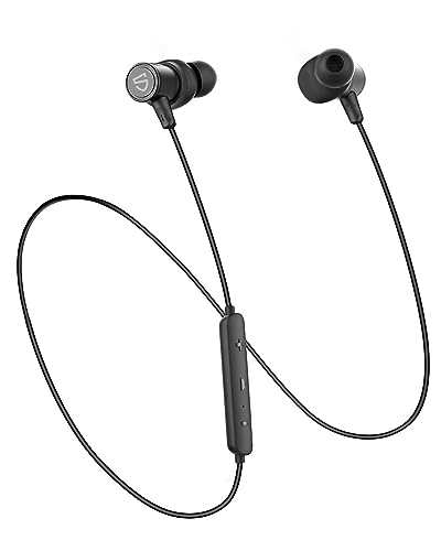 SoundPEATS Q30 HD+ Bluetooth-Kopfhörer in-Ear Stereo Kabellose 5.2 Magnetische Ohrhörer IPX5 Schweißfeste Ohrhörer mit Mikrofon für Sport, Immersive Bass, 10mm Treiber, aptX-HD, 12 Stunden, Type C von SoundPEATS