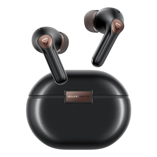 SoundPEATS Air4 Pro Kabellose Kopfhörer mit AptX Lossless, Bluetooth 5.3 Kopfhörer Adaptive Hybrid-Aktive-Geräuschunterdrückung, In-Ear-Ohrhörer mit 6-Mic und AptX-Voice für Anrufe, 26 Stunden, APP EQ von SoundPEATS