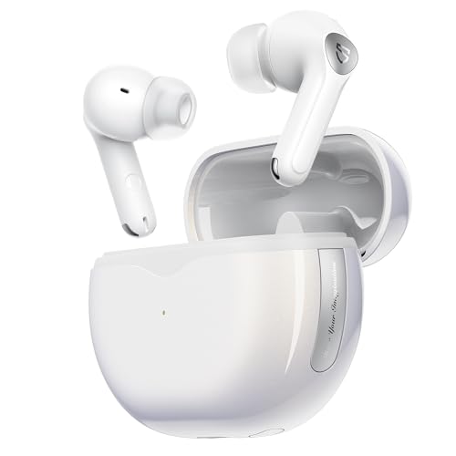 SoundPEATS Air4 Pro Kabellose Kopfhörer mit AptX Lossless, Bluetooth 5.3 Kopfhörer Adaptive Hybrid-Aktive-Geräuschunterdrückung, In-Ear-Ohrhörer mit 6-Mic und AptX-Voice für Anrufe, 26 Stunden, APP EQ von SoundPEATS