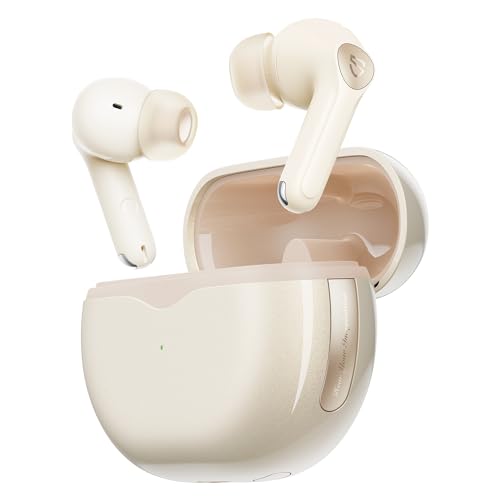 SoundPEATS Air4 Pro kabellose Kopfhörer mit AptX Lossless, Bluetooth 5.3, adaptiver Hybrid-Active-Noise-Cancelling-Technologie, In-Ear-Ohrhörer mit 6-Mic und AptX-Voice für Anrufe, 26 Stunden von SoundPEATS