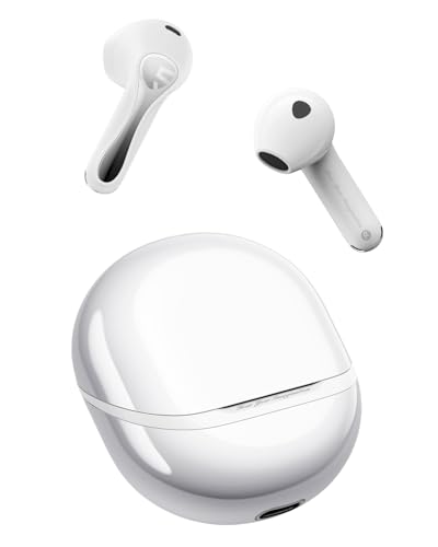 SoundPEATS Air5 Bluetooth Kopfhörer, Hi-Res/aptX Adaptive Lossless/Snapdragon Sound Kopfhörer, Semi In-Ear Bluetooth 5.4 Ohrhörer mit 13mm dynamischer Treiber, Spezielle App, 30 Stunden Spielzeit von SoundPEATS