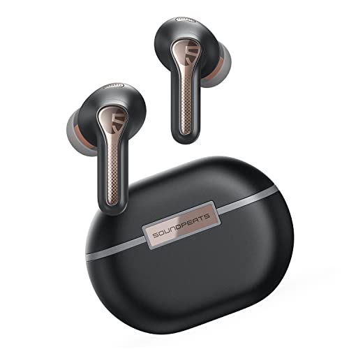 SoundPEATS Bluetooth Kopfhörer Capsule3 Pro, Hi-Res Audio-Kopfhörer mit LDAC, Hybrid Active Noise Cancellation In-Ear Ohrhörer, 6 Mikrofone für Anrufe, Transparenz-Modus, Ultra Long 52H Spielzeit von SoundPEATS
