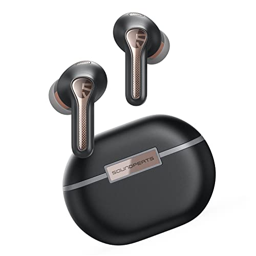 SoundPEATS Capsule3 Pro Bluetooth Kopfhörer Hi-Res Audio-Kopfhörer mit LDAC, 43dB Hybride aktive Geräuschunterdrückung Bluetooth 5.3 In-Ear Ohrhörer, 6 Mikros für Anrufe, 52H Spielzeit, App Steuerung von SoundPEATS