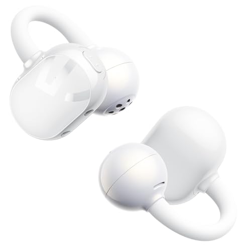 SoundPEATS POP Clip Open Ear Kopfhörer 5.4 Bluetooth Kopfhörer, Leicht Bequem Clip On Kopfhörer, Ohrclip Kopfhörer Kabellos Bluetooth mit APP, 30 Std Spielzeit, IPX5 Wasserdicht, Pendler/Sport/Laufen von SoundPEATS