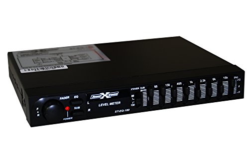 SOUNDXTREME Passiver Stereo-Grafik-Equalizer mit Fader-Steuerung ST-EQ-180 von SoundXtreme