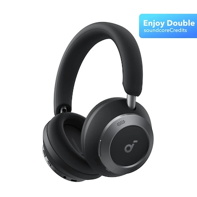 soundcore Space One Pro True-Wireless Over-Ear Bluetooth-Kopfhörer schwarz von Soundcore