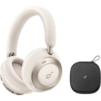 soundcore Space One Pro True-Wireless Over-Ear Bluetooth-Kopfhörer weiß von Soundcore