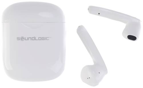 Soundlogic TWS Earbuds In Ear Kopfhörer Bluetooth® Weiß von Soundlogic